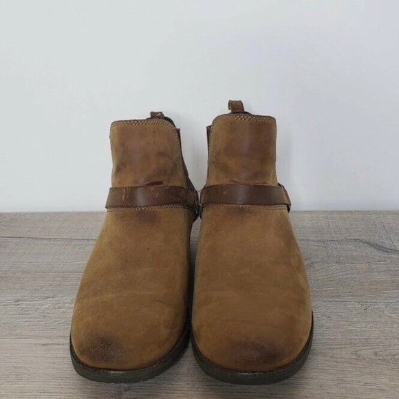 Teva De La Vina Dos Chelsea Ankle Leather Booties - Picture 4 of 5